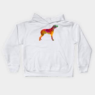 Bourbonnais Pointer in watercolor Kids Hoodie